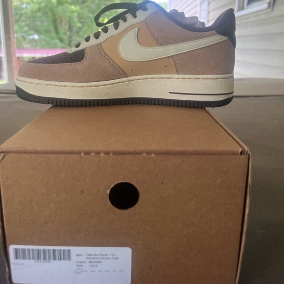 Nike Air Force 1 ‘07 SIZE 9 “Hemp Coconut Milk”